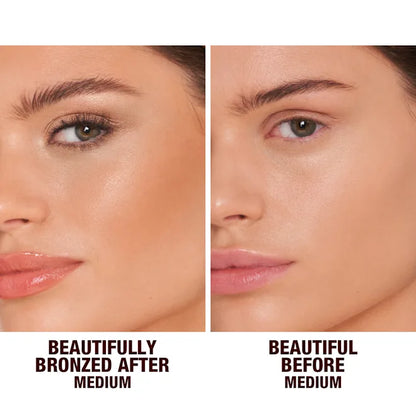 CHARLOTTE TILBURY BEAUTIFUL SKIN SUN-KISSED GLOW BRONZER. (SHADE: 2 MEDIUM)