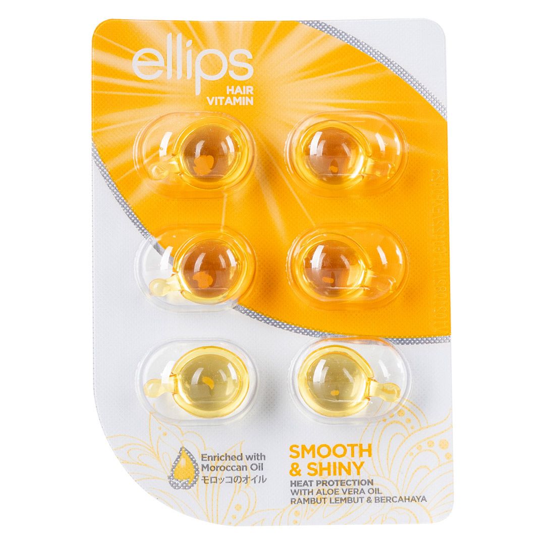 Ellips Hair Vitamin (smooth and shiny) Tape 6 capsules