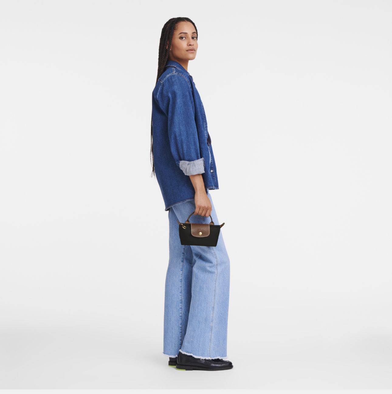 LONGCHAMP LE PLIAGE ORIGINAL POUCH WITH HANDLE