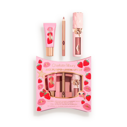 Charlotte Tilbury 
JUICY, PLUMPER-LOOKING LIPS KIT..