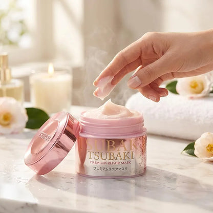 Tsubaki
Shiseido TSUBAKI Premium Repair Mask Pink Version Camellia Scent 180gm