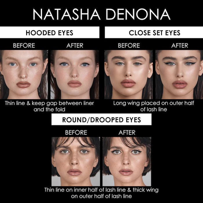 NATASHA DENONA 
Macro Blade Liquid Eyeliner mini 0.15 ml