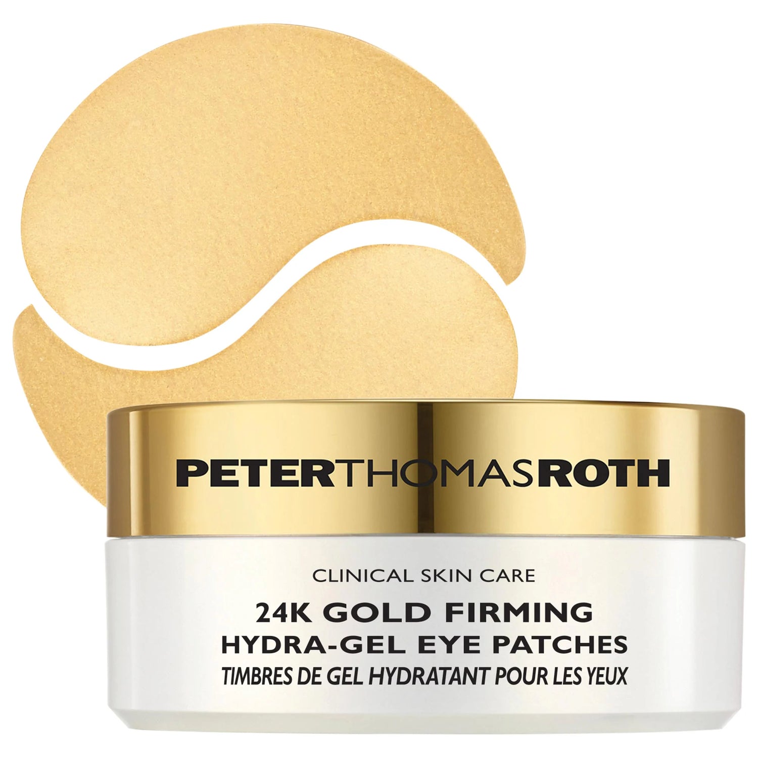 Peter Thomas Roth 
24K Gold Firming Hydra-Gel Eye Mask Patches for Fine Lines and Dark Circles
