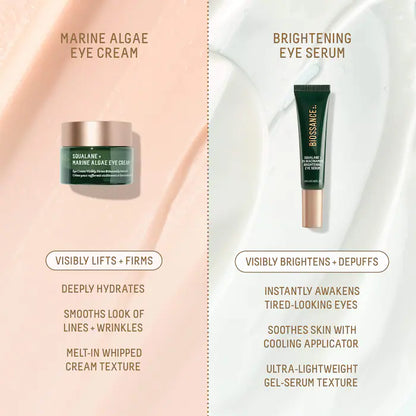 Biossance 
Mini Marine Algae Eye Cream + Squalane for Fine Lines &amp; Dark Circles