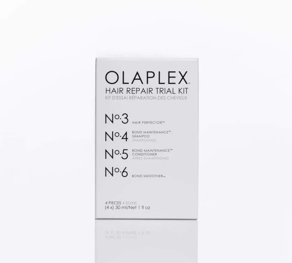Olaplex Hair Repair Trial Kit Hair Perfector, Shampoo, Conditioner &amp; Bond Smoother