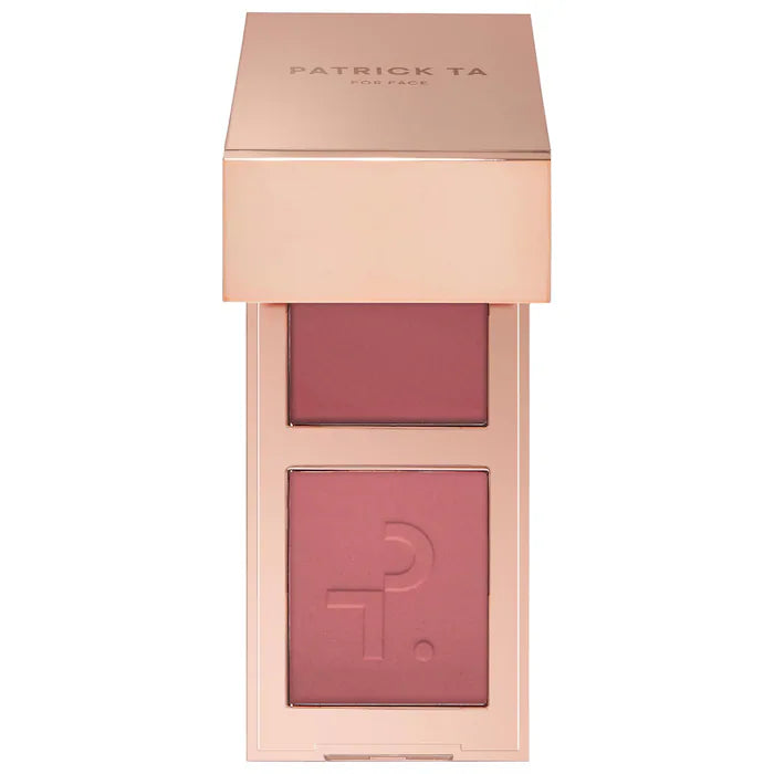 PATRICK TA 
Mini Major Headlines Double-Take Crème &amp; Powder Blush Duo