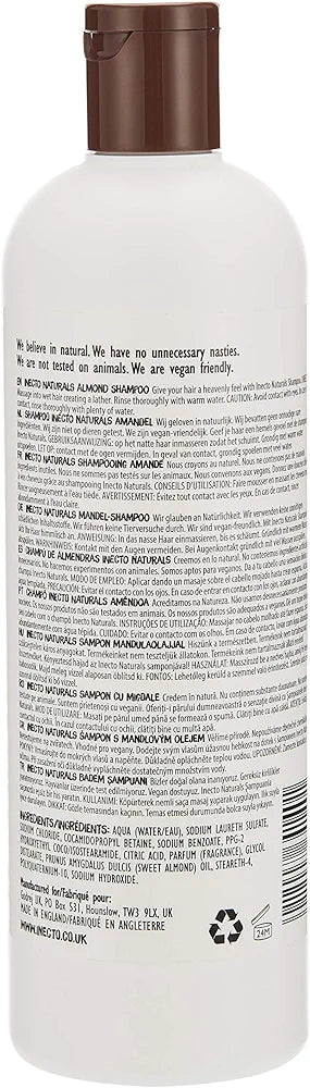 INECTO NATURALS SHAMPOO ALMOND 500ML