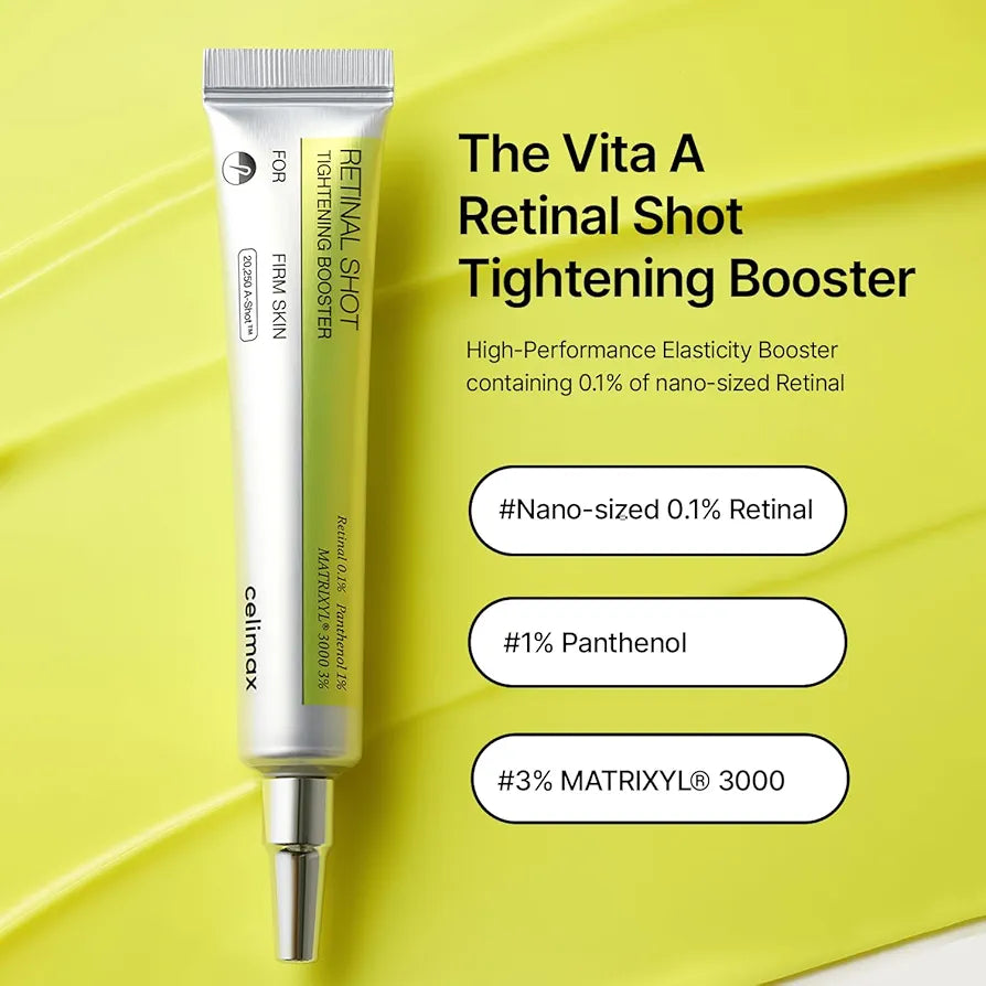 Celimax Retinal shot tightening Booster for Firm skin 15 ml..