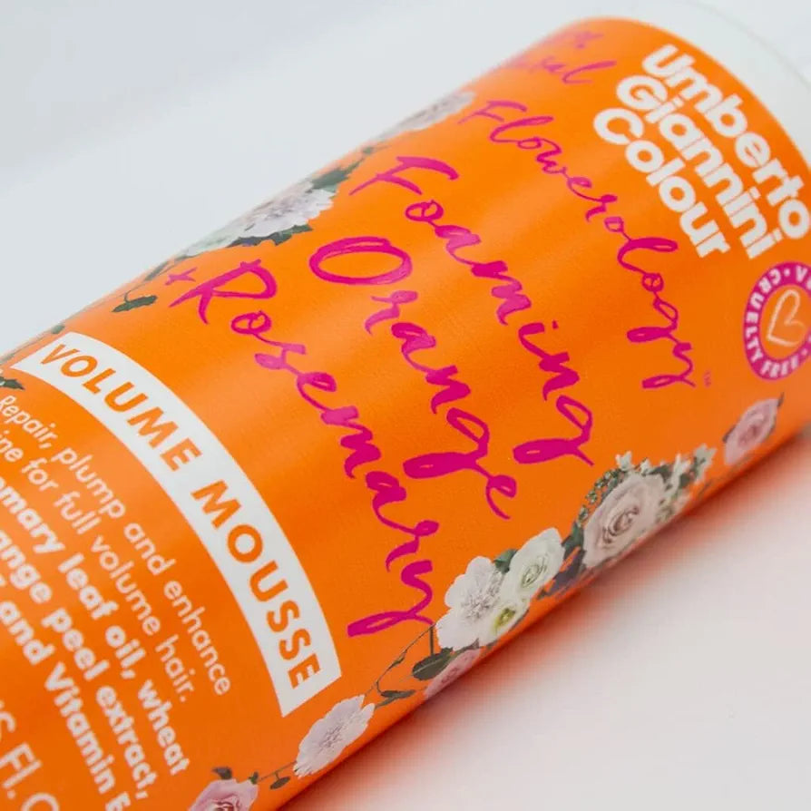 Umberto Giannini
Flowerology Orange Rosemary Vegan Foaming Volume Mousse
