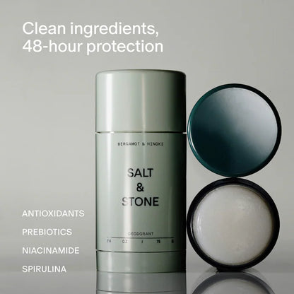 Salt &amp; Stone 
Bergamot &amp; Hinoki Extra-Strength Aluminum-Free Deodorant