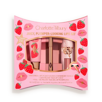 Charlotte Tilbury 
JUICY, PLUMPER-LOOKING LIPS KIT..