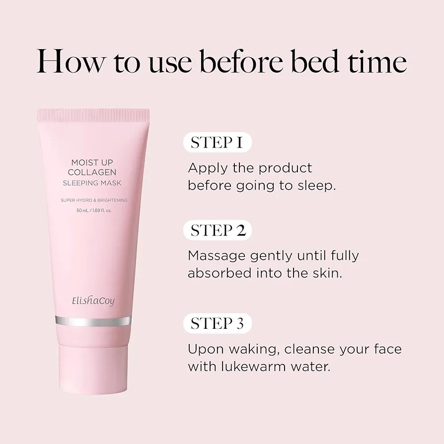 Elishacoy Moist Up Collagen Sleeping Mask