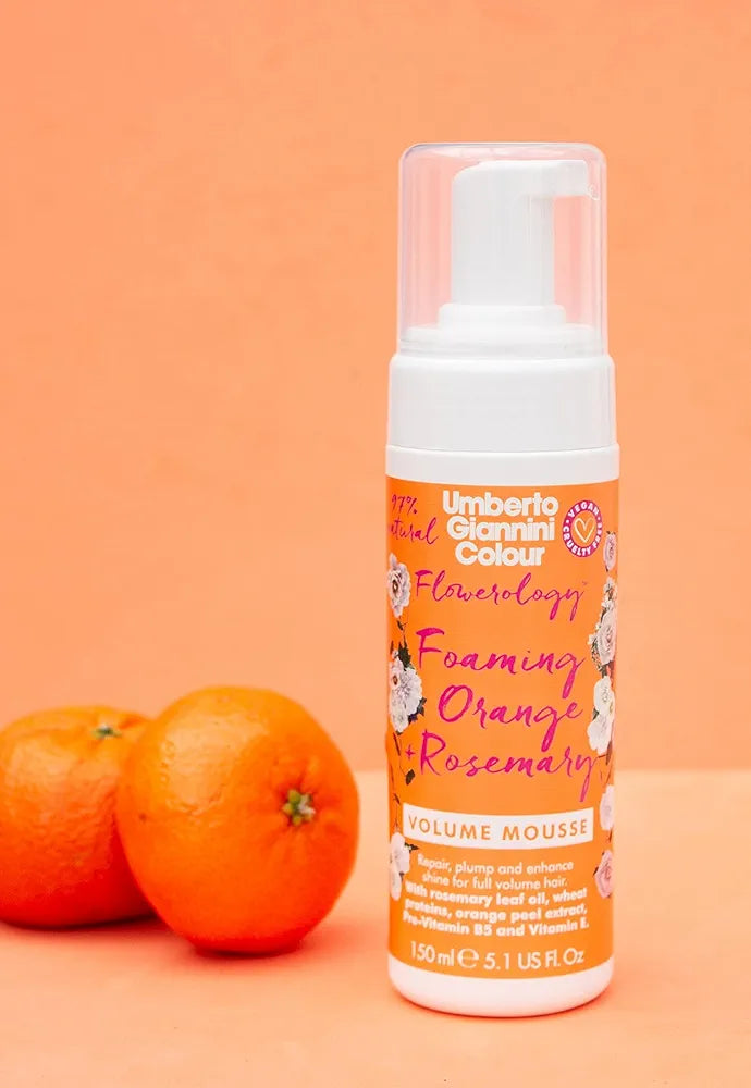 Umberto Giannini
Flowerology Orange Rosemary Vegan Foaming Volume Mousse