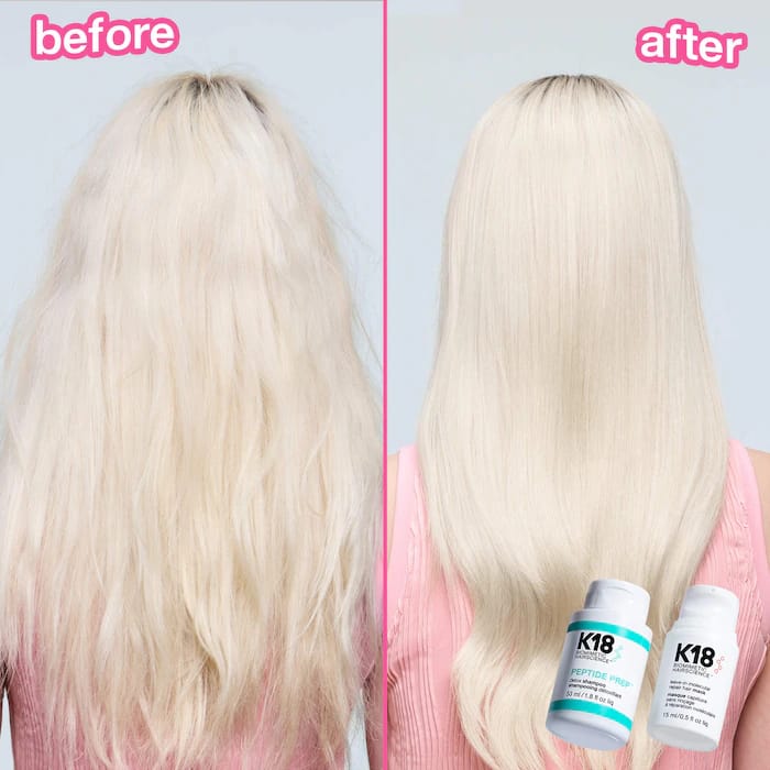 K18 Biomimetic Hairscience 
Damaged Hair Rescue Minis Gift Set