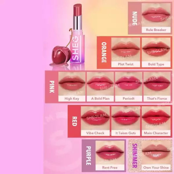 Sheglam Mirror Kiss High-Shine Lipstick-periodt
