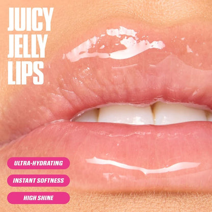 HUDA BEAUTY 
Faux Filler Ultra-Hydrating Tinted Jelly Lip Oil