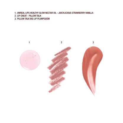Charlotte Tilbury 
JUICY, PLUMPER-LOOKING LIPS KIT..