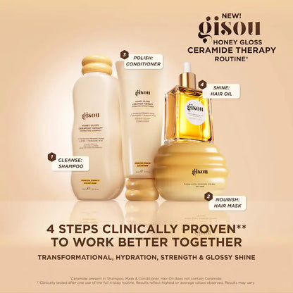 Gisou 
Mini Honey Gloss Ceramide Therapy Hydrating Hair Mask
