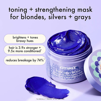 amika bust your brass intense repair mask 60ml