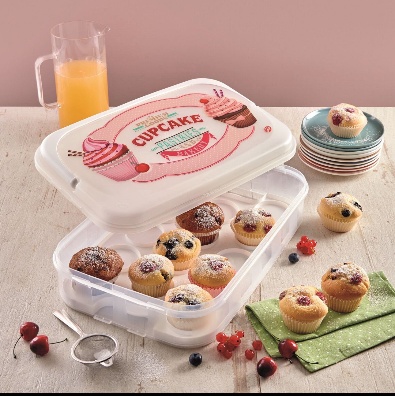 SINPS Cupcake holder 7 Liter