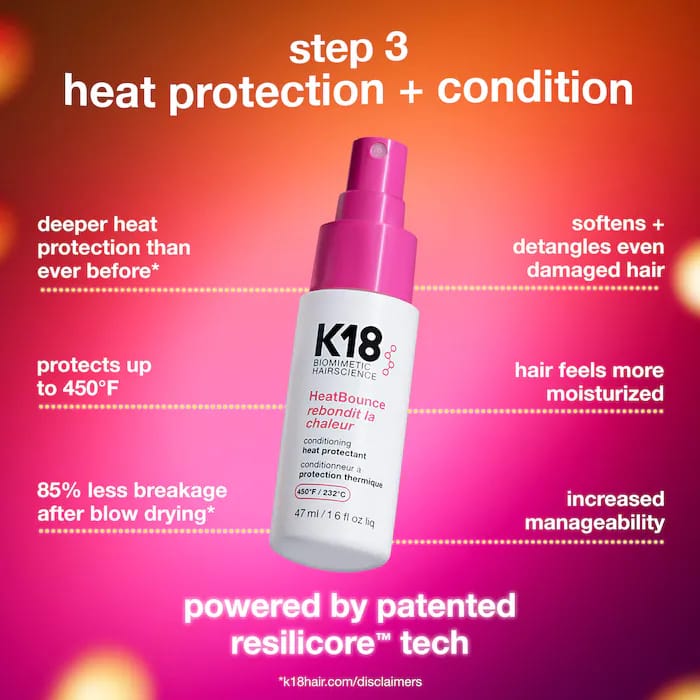 K18 Biomimetic Hairscience 
Damaged Hair Rescue Minis Gift Set