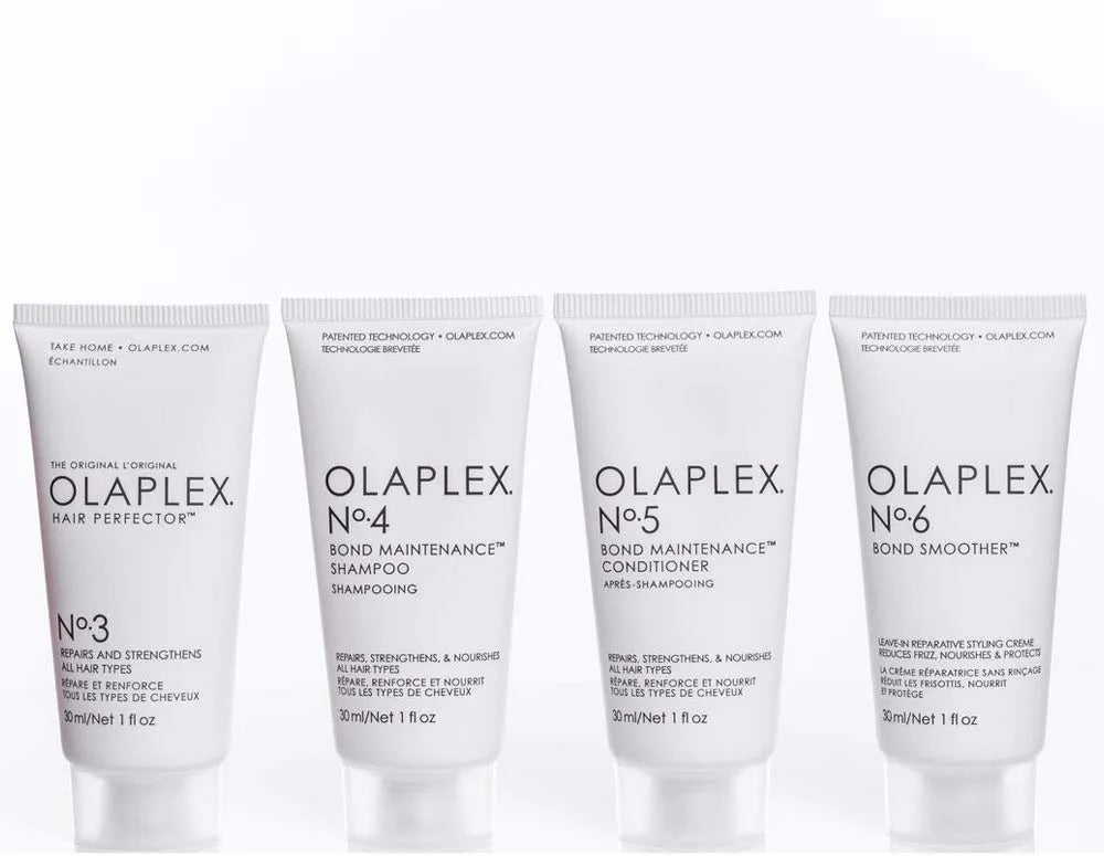 Olaplex Hair Repair Trial Kit Hair Perfector, Shampoo, Conditioner &amp; Bond Smoother