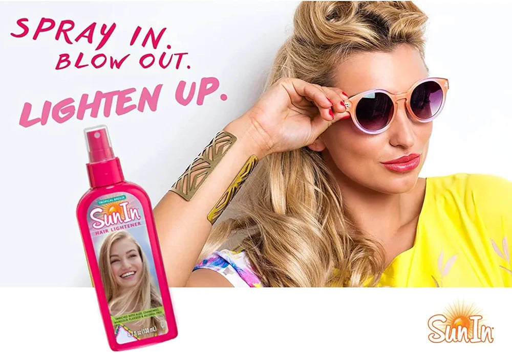 Sun-In Hair Lightener Spray, Tropical Breeze 138ml